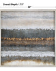 Layers - Landscape Art - Silver