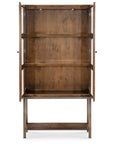 Melange - Mulholland Display Cabinet - Dark Brown