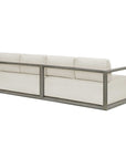 Remsen - Outdoor Sofa - White / Brown