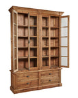 Natural Old Fir Bookcase - Brown