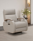 Pratt - 3P Recliner Swivel Glider - Gable-Dove