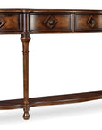 Melange - 72" Hall Console - Dark Brown