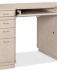 Marlowe - Knee-Hole Desk - Polished Limestone