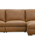 MS - Optimus Three-Seat Power Sectional - Light Brown