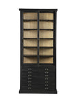 Balmoral - Single Display Cabinet - Black