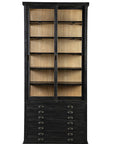 Balmoral - Single Display Cabinet - Black