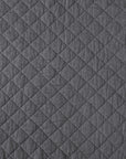 Cotton Comfort - King Quilt Set Set of 3 - Charcoal