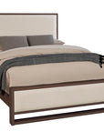 Lodge & Loft - Upholstered Bed - Ivory Cream