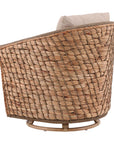 Bailey - Swivel Chair - Light Brown / Beige