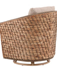Bailey - Swivel Chair - Light Brown / Beige