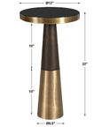Fortier - Accent Table - Black