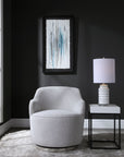 Hobart - Casual Swivel Chair - Gray