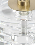 Groove - Crystal Drink Table - Gold