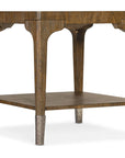 Chapman - Rectangle End Table - Medium Brown