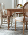 Percy - Wood Dining Table - Light Brown