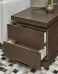 Athens - End Table - Chocolate Brown