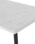 Nightfall - Marble Console Table - White