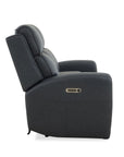 Warren - Power Reclining Loveseat With Console, Power Headrest & Lumbar