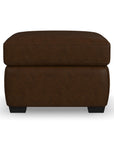 Hudson - Ottoman For Living Room - Dark Brown