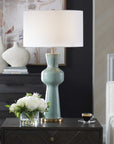 Pollard - Slate Table Lamp - Green