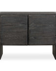 Bierk - 2 Door Cabinet - Dark Stain