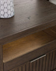Athens - Open Nightstand - Dark Brown