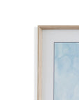 Lone Sailboat II Framed Print - Blue