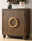 Mayenne - 2 Door Wood Cabinet - Oak