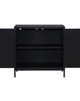 Beswick - 2 Door Cabinet - Black
