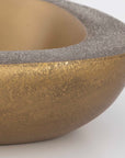 Ovate - Bowls (Set of 2) - Brass
