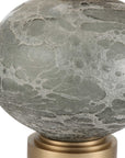 Lunia - Gray Glass Table Lamp