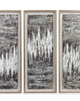 Estatic Canvas Art Set of 3 - Dark Gray