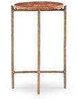 Melange - Joie De Vivre Spot Table - Red / Gold
