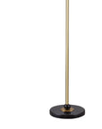Lenor - Floor Lamp - White / Brass