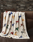 Campfire - Wild Horses Campfire Sherpa Throw 6 Per Carton - Multi Color