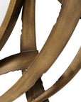 Cutting Edge - Bronze Round Mirror