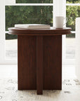 Waterfall - Round End Table