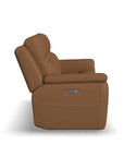 Sawyer - Power Reclining Sofa With Power Headrests & Lumbar