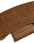 Melange - Romano Writing Desk - Light Brown