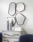 Linneah - Mirrors (Set of 4) - Black