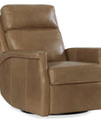 RC - Kaufman ZG Swivel Power Recliner With Pop-Up Headrest