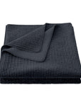 Stonewashed Cotton Velvet - King Quilt - Navy