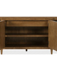 Melange - Nikos Credenza - Dark Brown