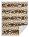 Campfire - Chalet Aztec Campfire Sherpa Throw 6 Per Carton - Multi Color