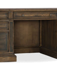 Hill Country - St. Hedwig Executive Desk - Dark Brown