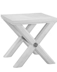 Nadine - End Table - White