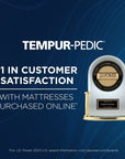 Tempur-Breeze - Tempur-ActiveBreeze Medium Hybrid Mattress - Split California King