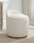 Swirl - Swivel Sheepskin Ottoman