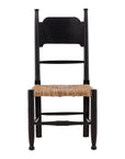 Strickland - Side Chair - Black / Light Brown