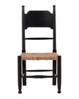 Strickland - Side Chair - Black / Light Brown